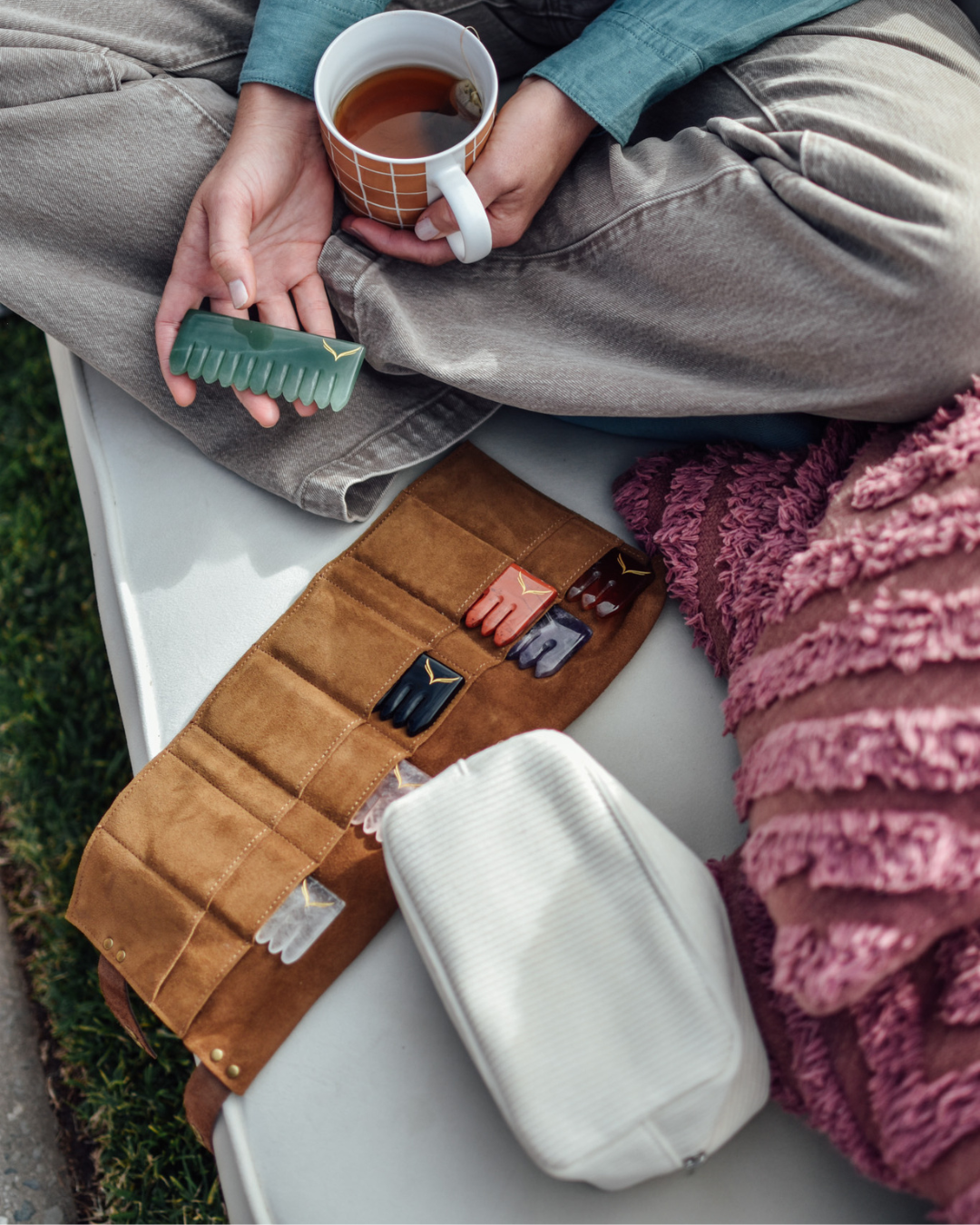 Leather Collection Case