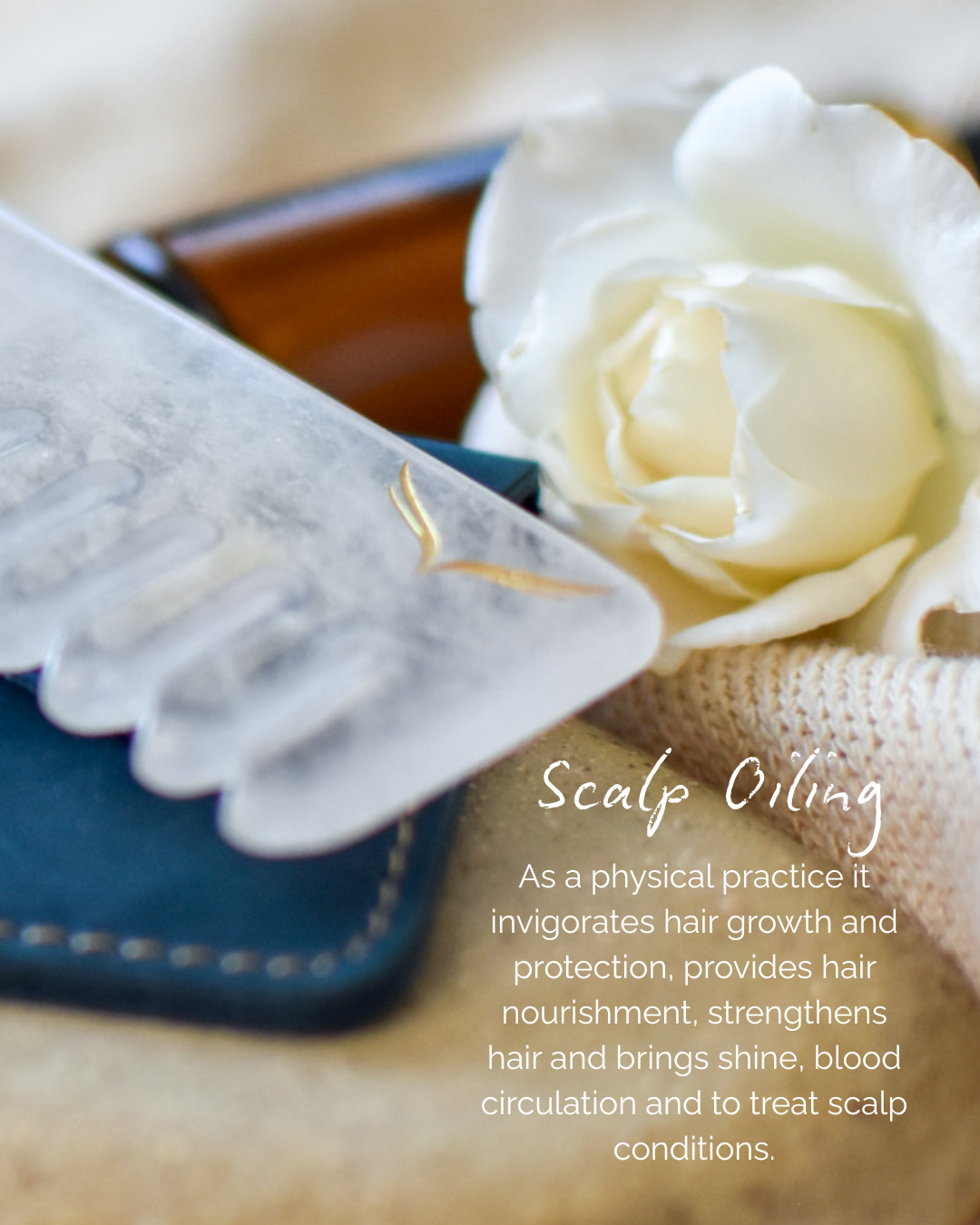 Clear Quartz Crystal Comb