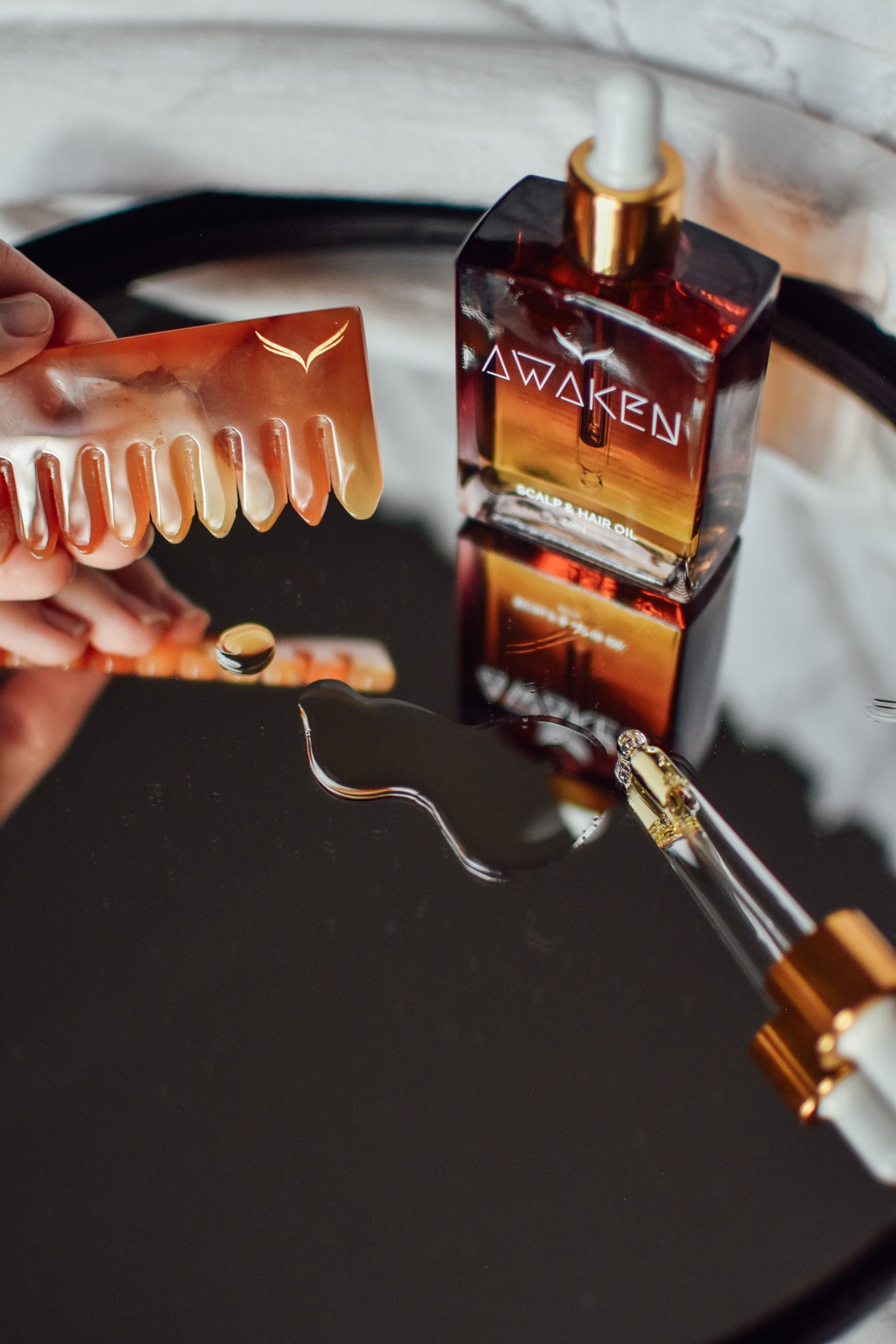 Comb & Oil Duo